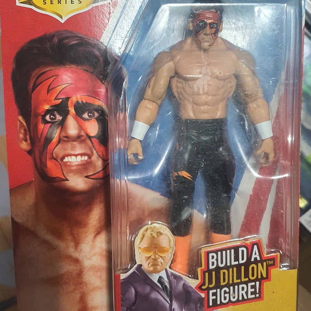 Wrestling Action Figure with Face Paint